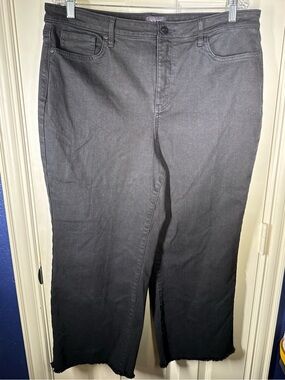 NYDJ Size 14 Raw Hem Jeans